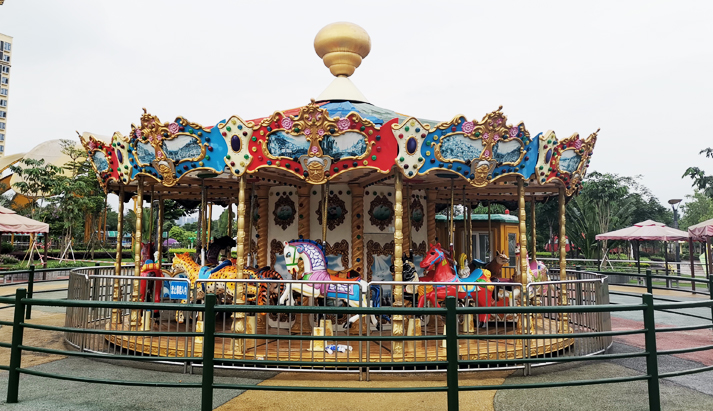 Grand carousel rides for park 